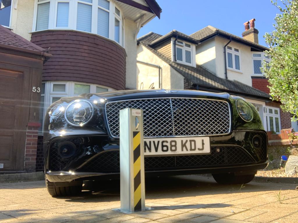 2 Ramco 100 Telescopic Driveway Security Bollard Fully Installed - Image 9