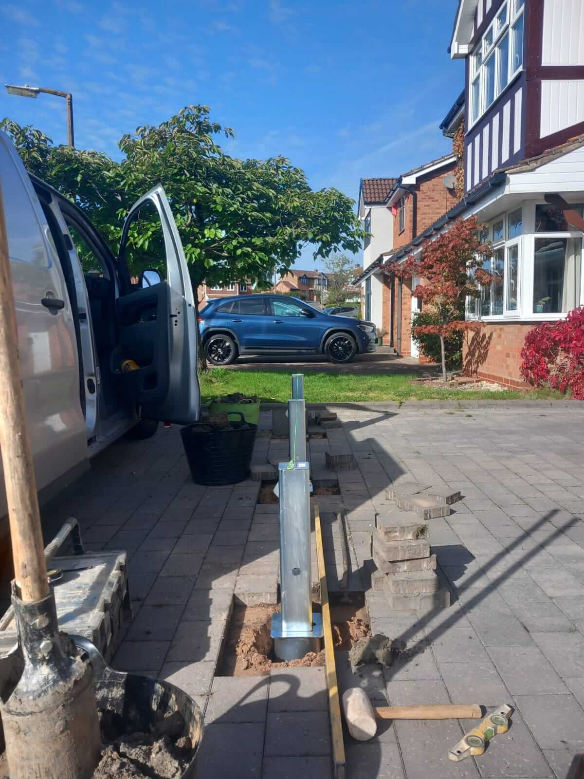 4 Ramco 100 Telescopic Driveway Security Bollard - Fully Installed - Image 17