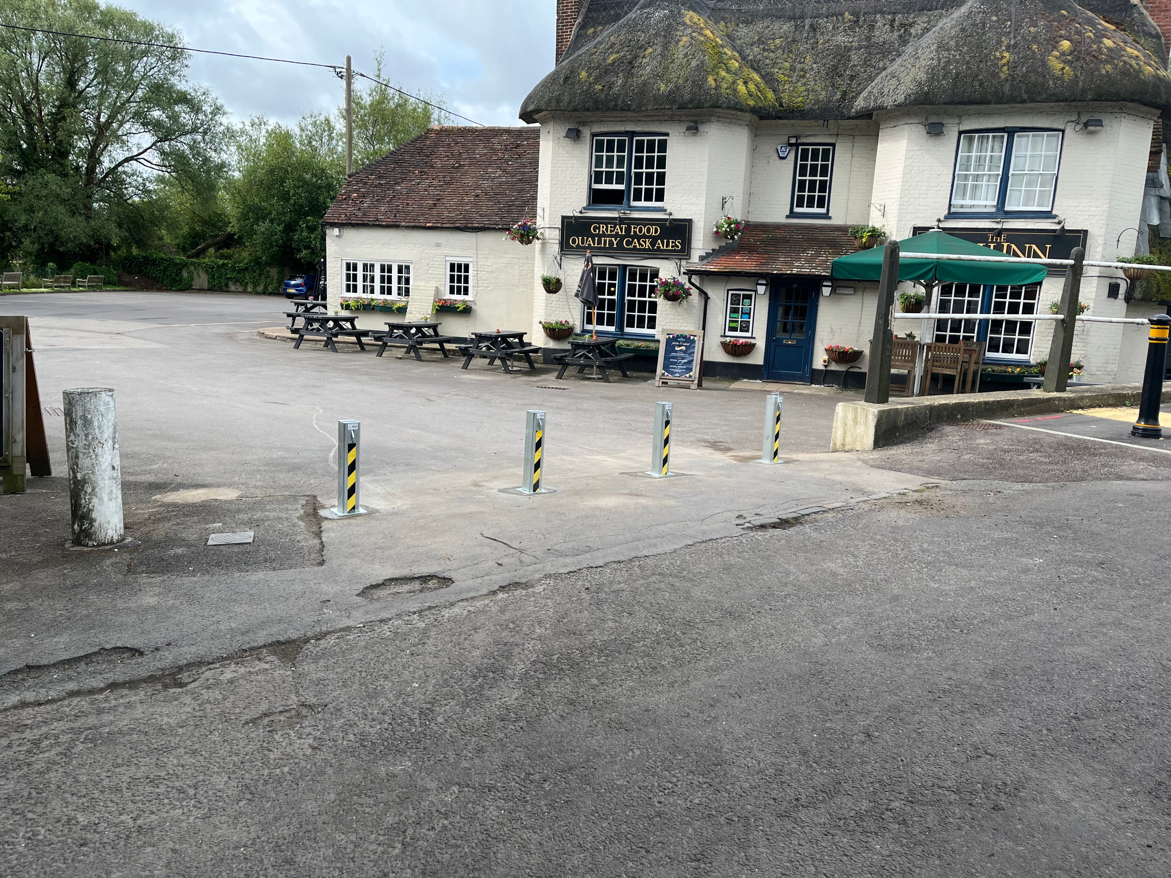 4 Ramco 100 Telescopic Driveway Security Bollard - Fully Installed - Image 19