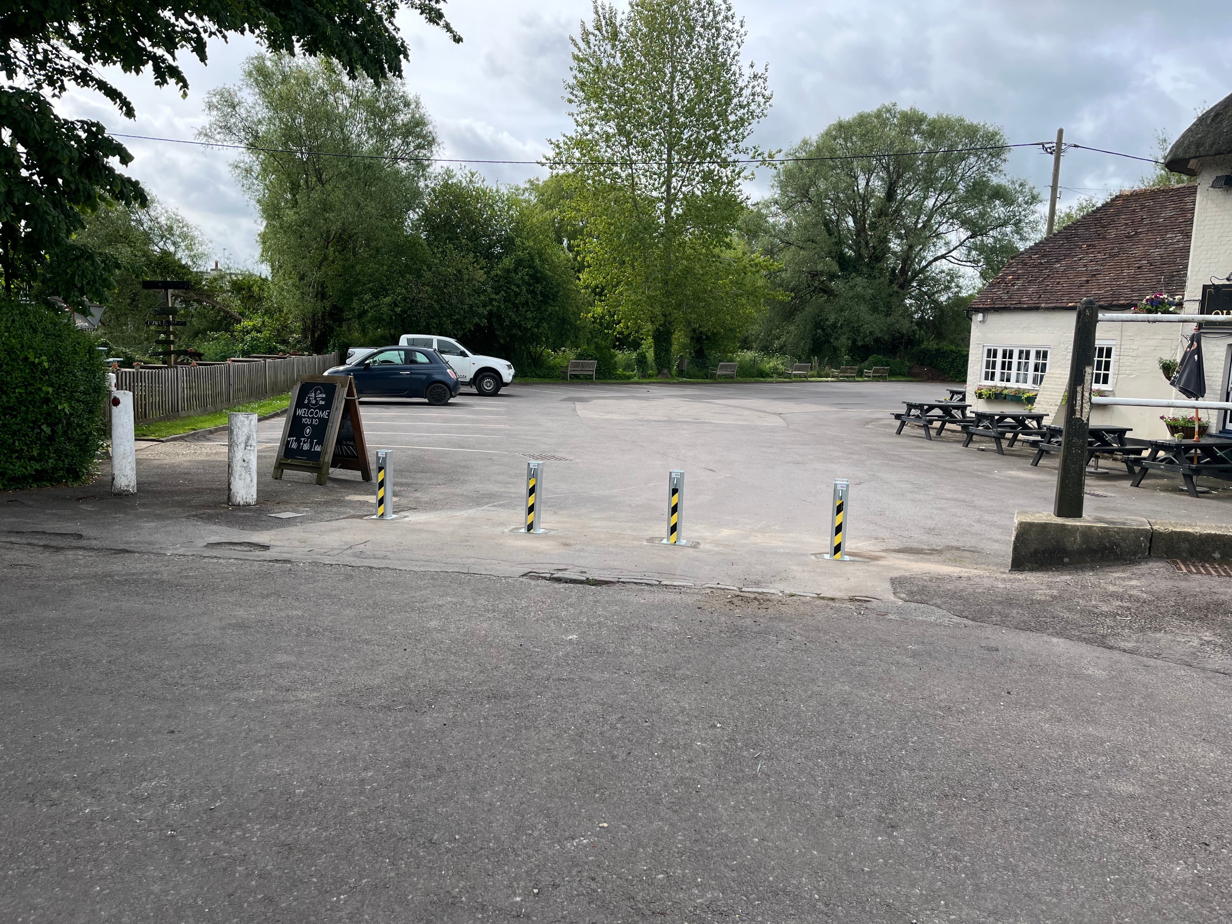 4 Ramco 100 Telescopic Driveway Security Bollard - Fully Installed - Image 21