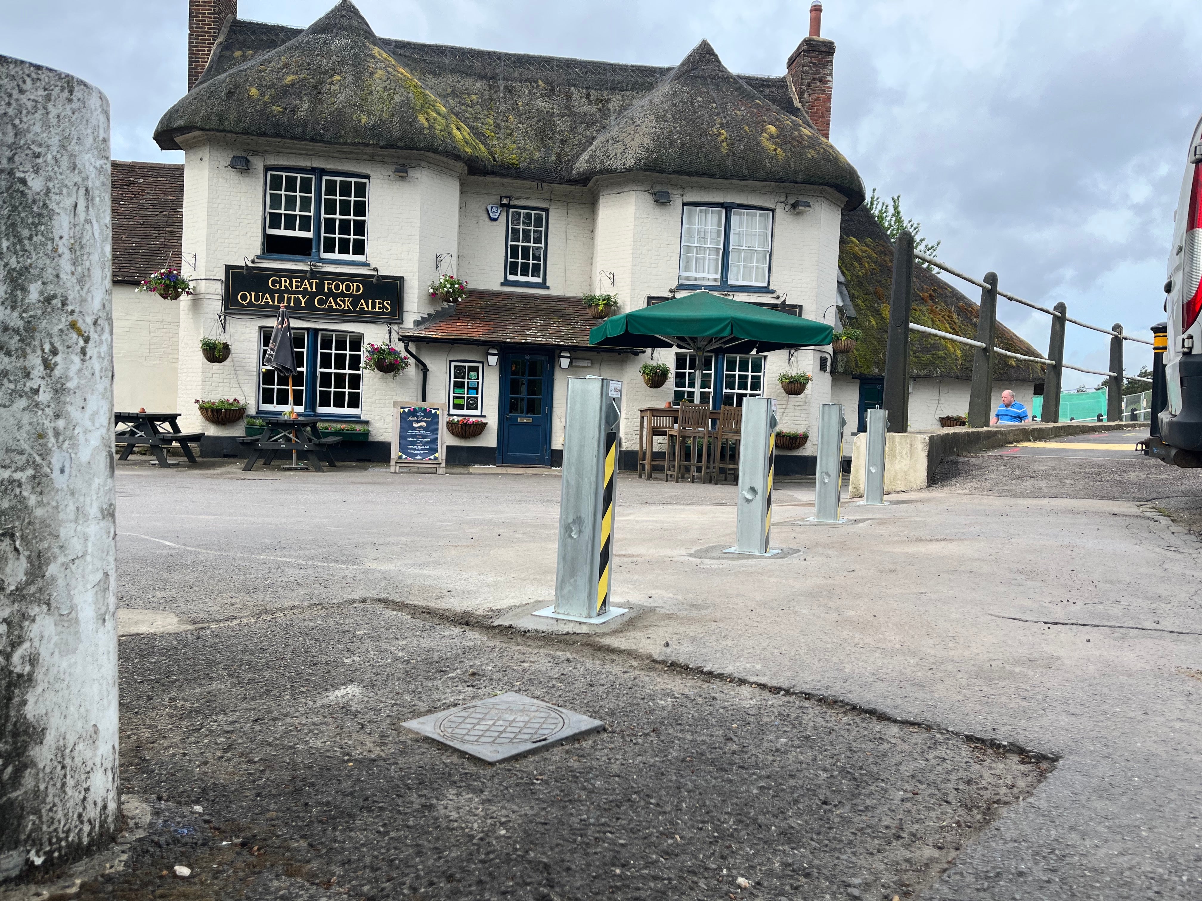 4 Ramco 100 Telescopic Driveway Security Bollard - Fully Installed - Image 5