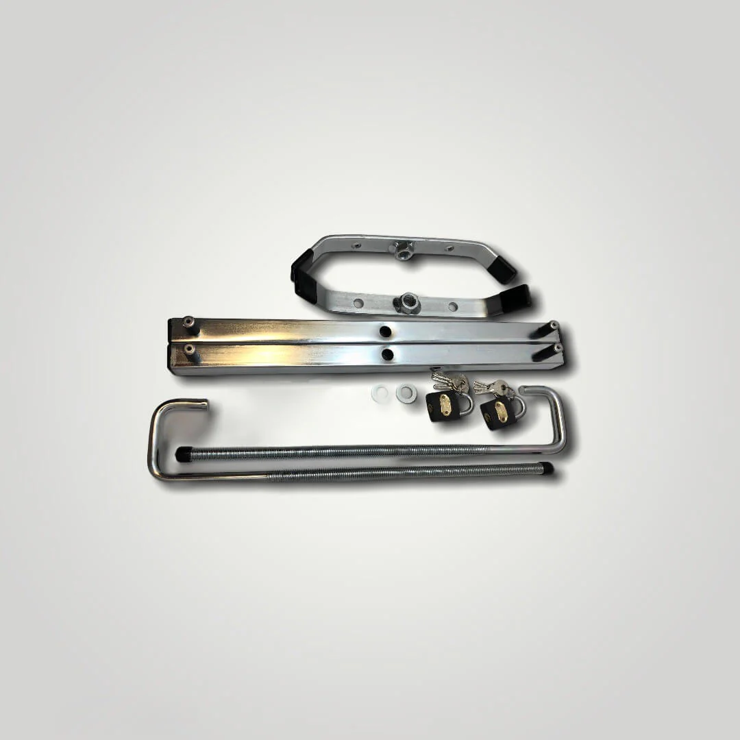 Roof Bar Ladder Clamp Set with Padlock - Image 16
