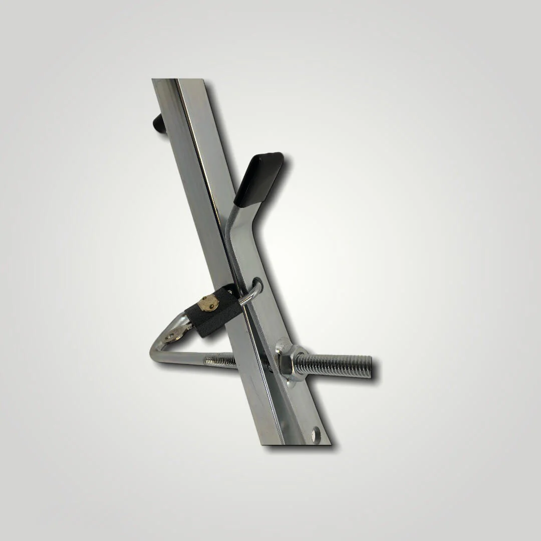 Roof Bar Ladder Clamp Set with Padlock - Image 4