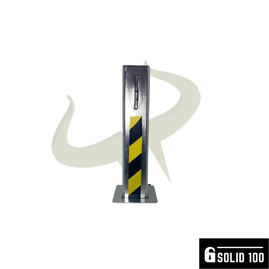 Telescopic 100 Heavy Duty Driveway Security Post with Padlock - Image 4