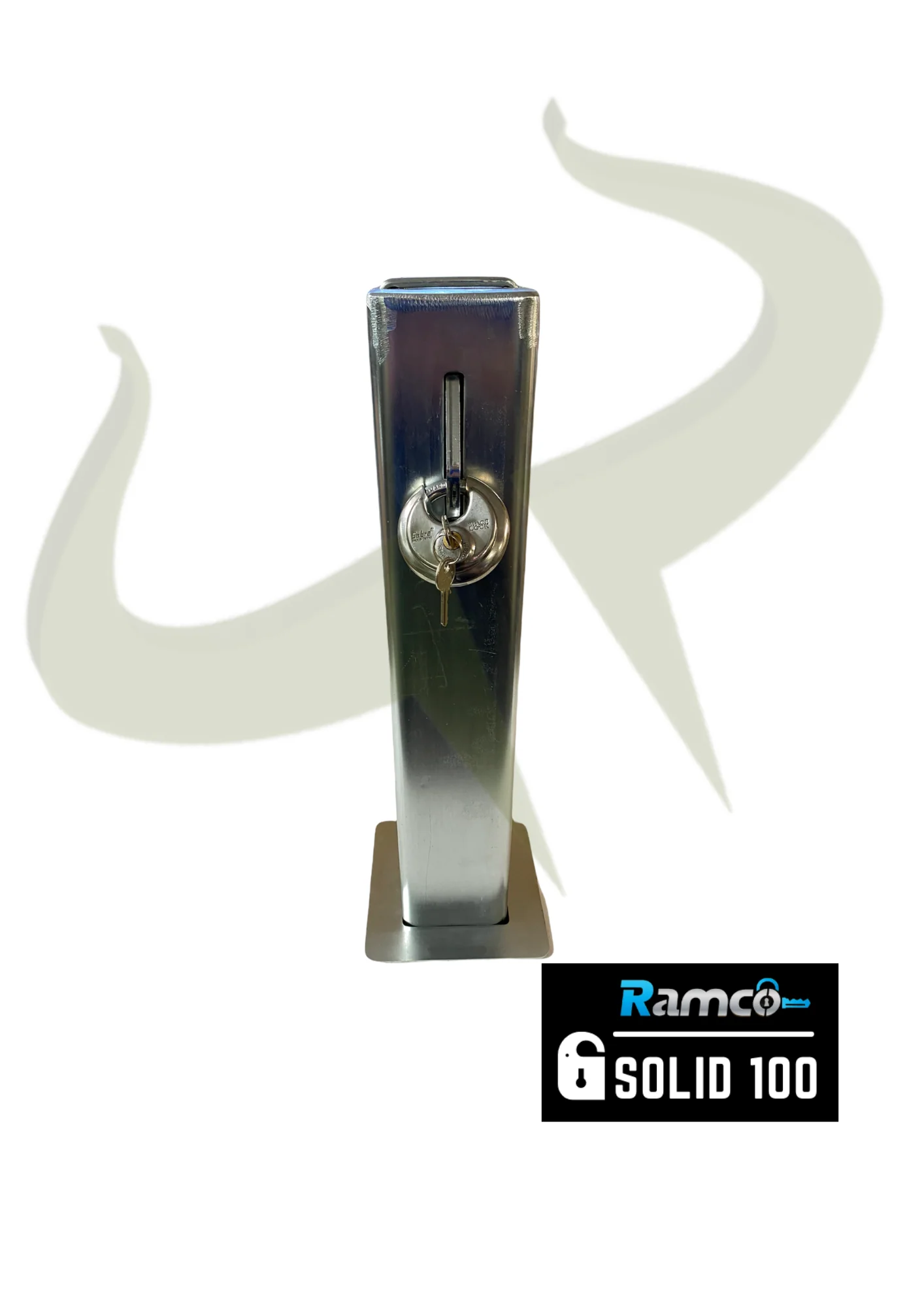 Telescopic 100 Heavy Duty Driveway Security Post with Padlock - Image 8