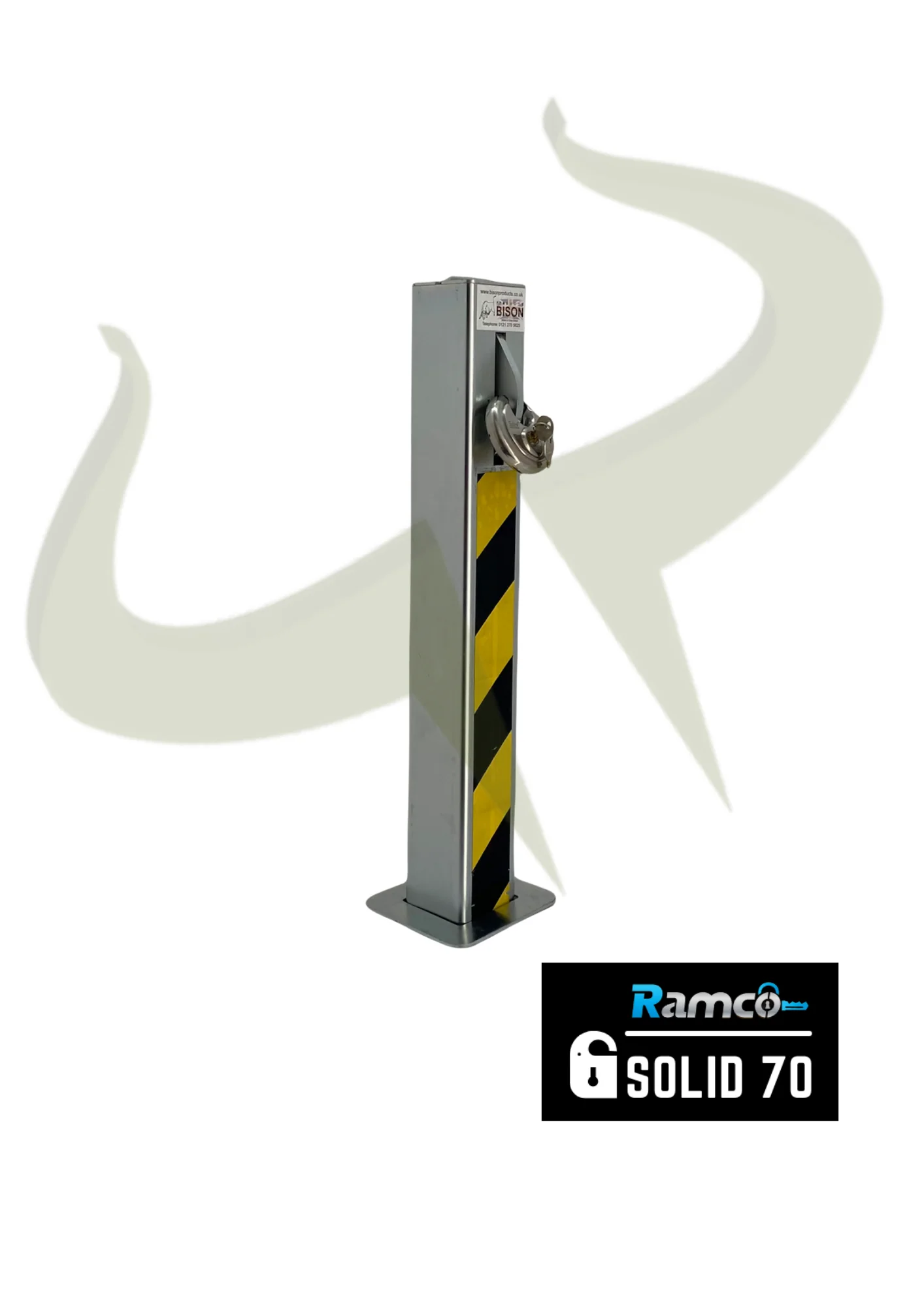Telescopic 70 Driveway Security Post with Padlock - Image 4