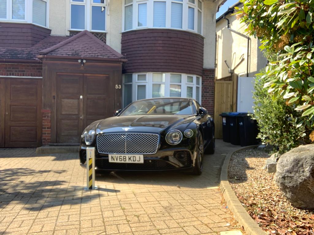 Ramco 100 Heavy-Duty Telescopic Driveway Security Bollard Installed - Image 11