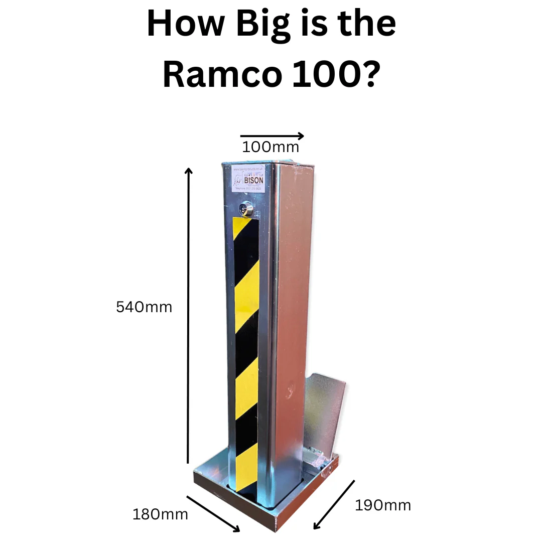 Stainless Steel Ramco 100 Telescopic Security Bollard - Image 7