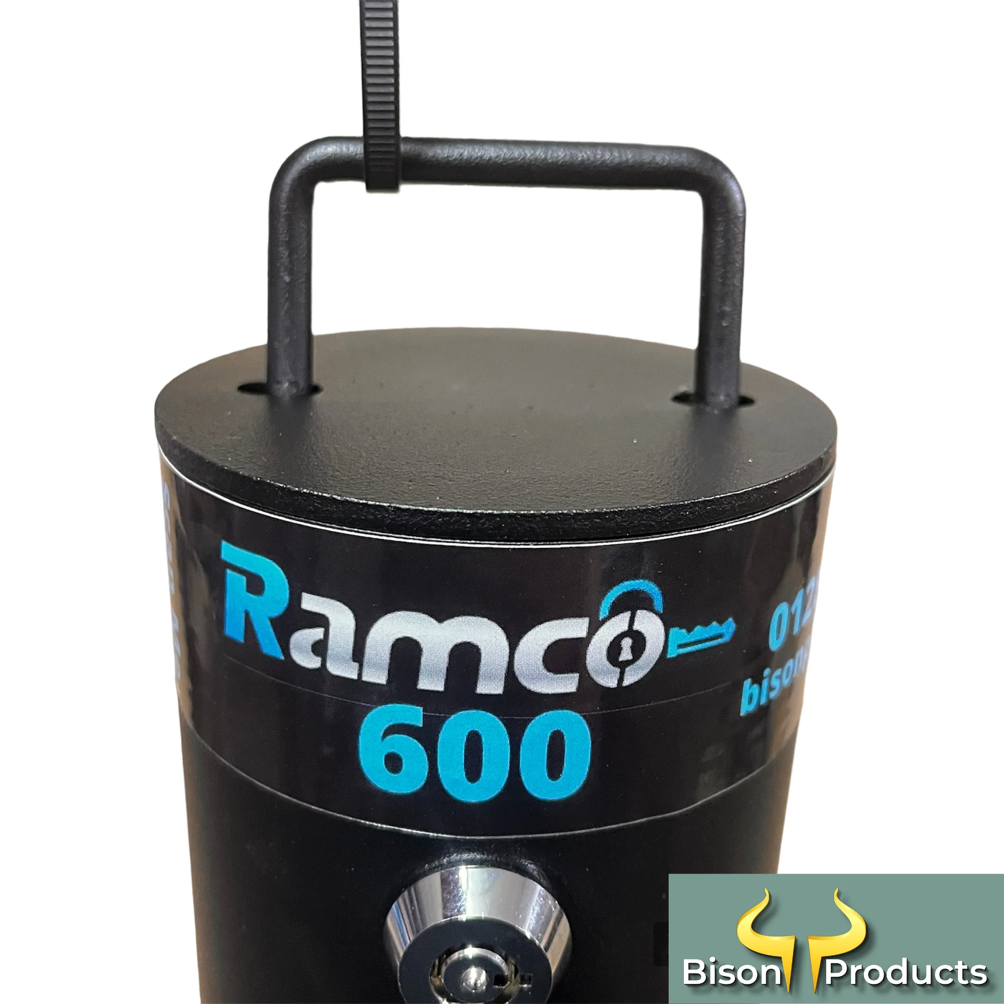 Ramco 600 Matte Black Driveway Security Bollard - Image 3
