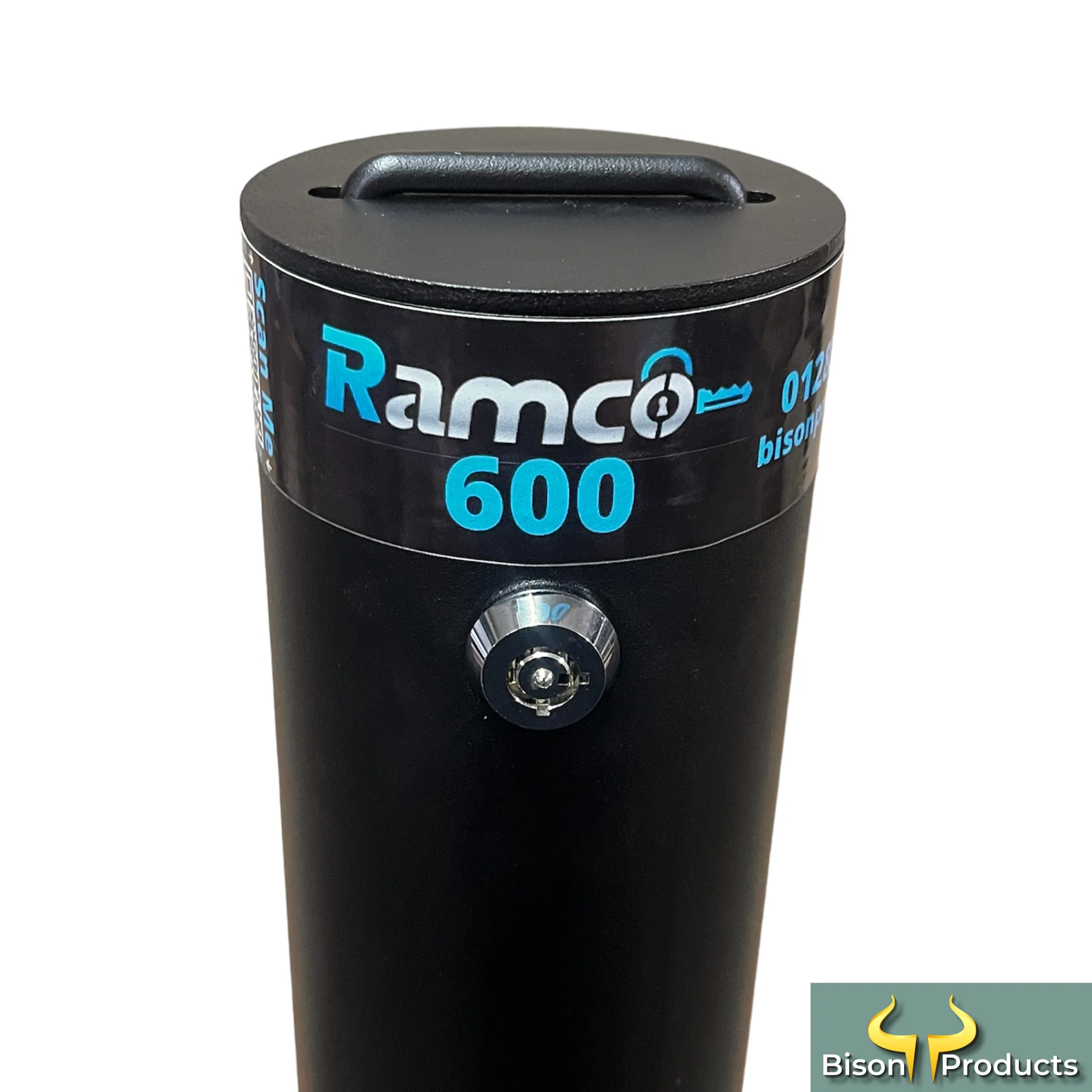 Ramco 600 Matte Black Driveway Security Bollard - Image 5