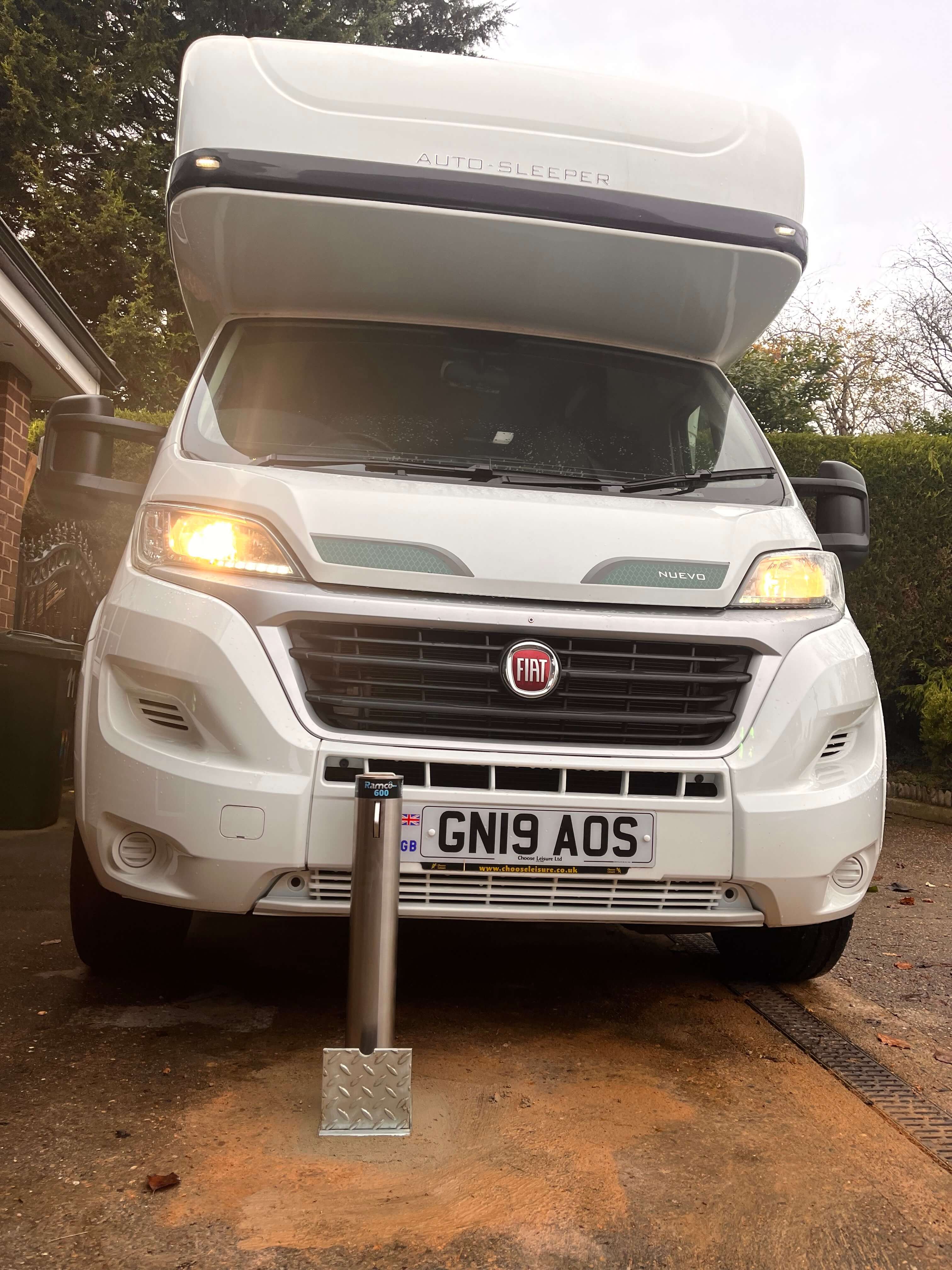 Ramco 600 Stainless Steel High SecurityTelescopic Driveway Security Post - Image 10