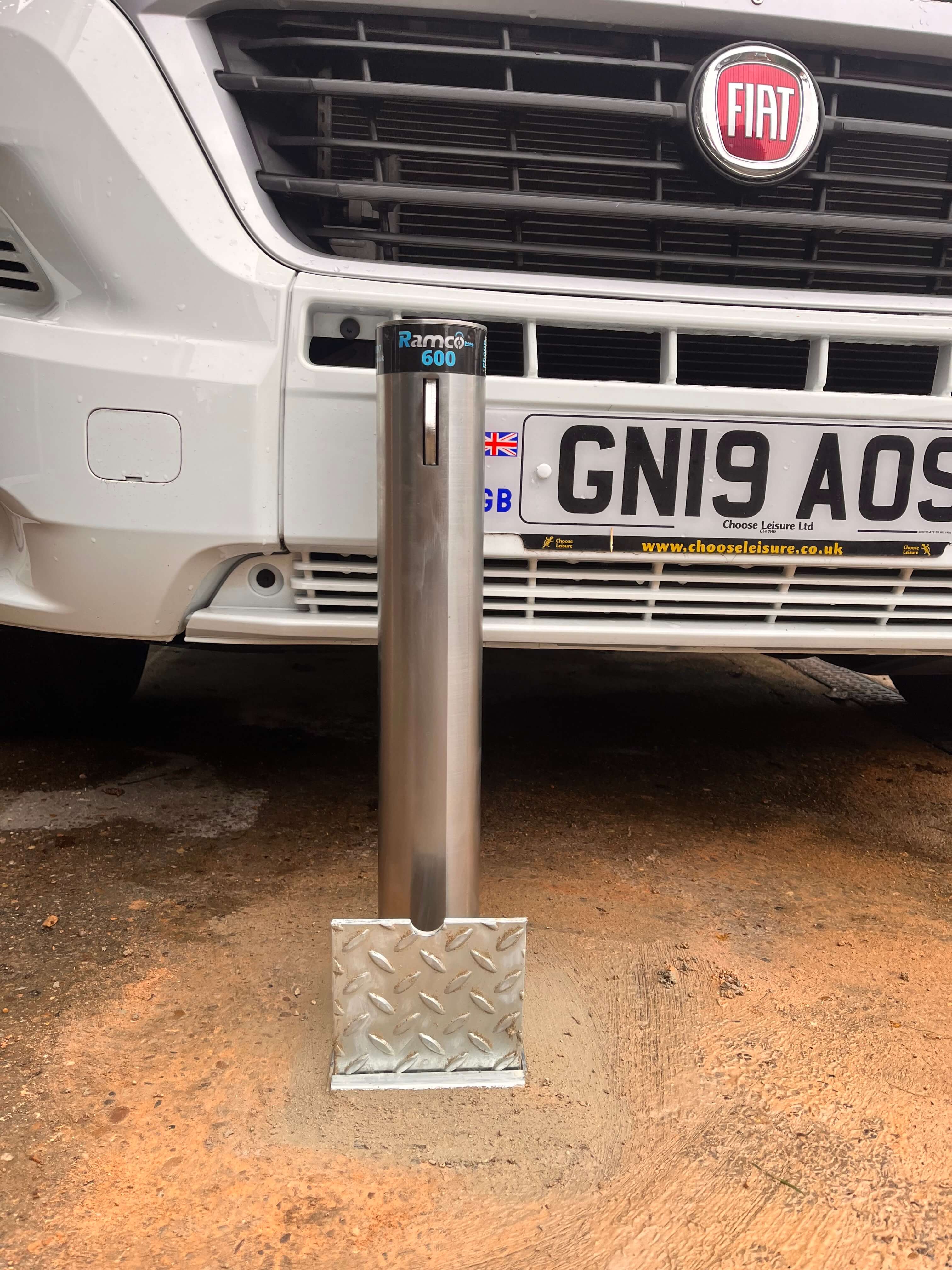 Ramco 600 Stainless Steel High SecurityTelescopic Driveway Security Post - Image 11