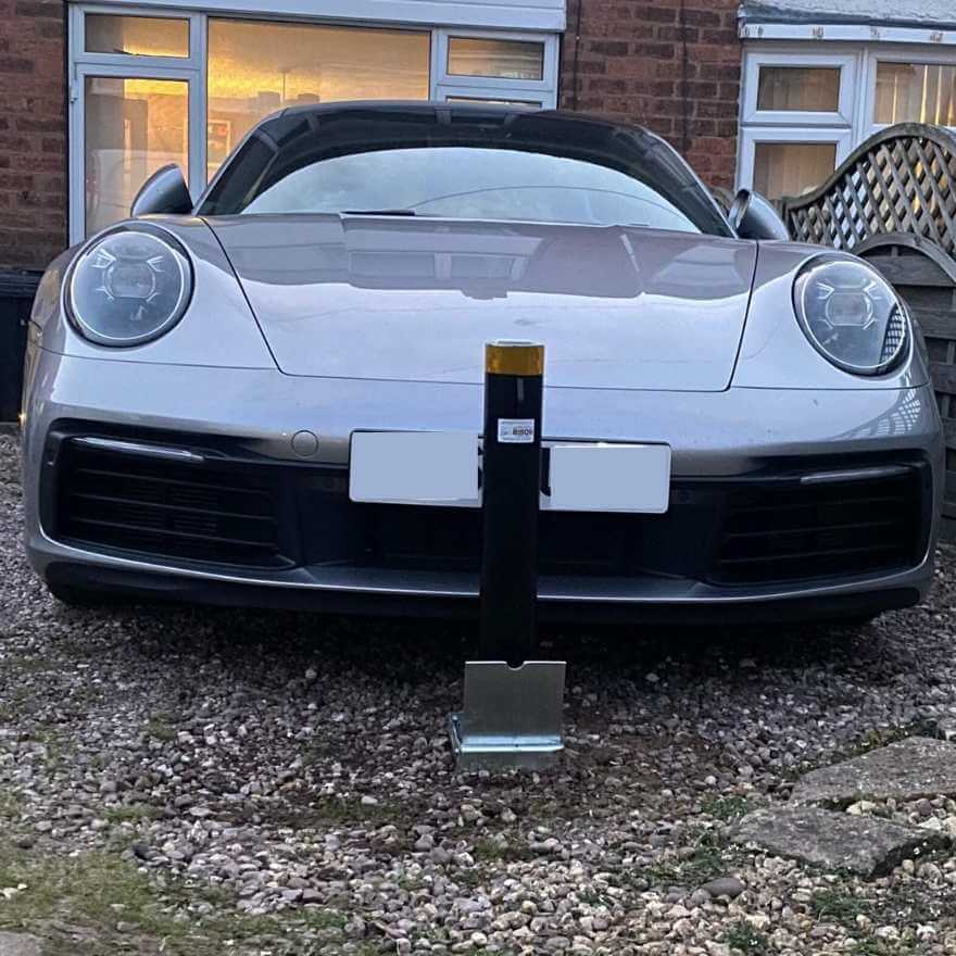 Ramco 600 Black Telescopic Driveway Security Bollard - Image 14