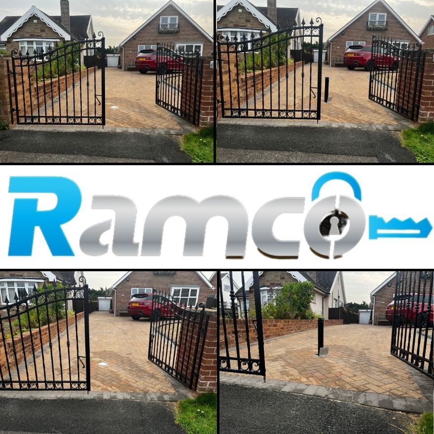 Ramco 600 Black Telescopic Driveway Security Bollard - Image 18