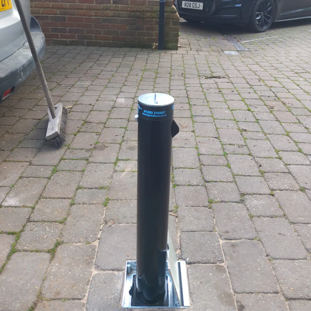 Ramco 600 Anthracite Grey Bollard Fully Installed For You - Image 11