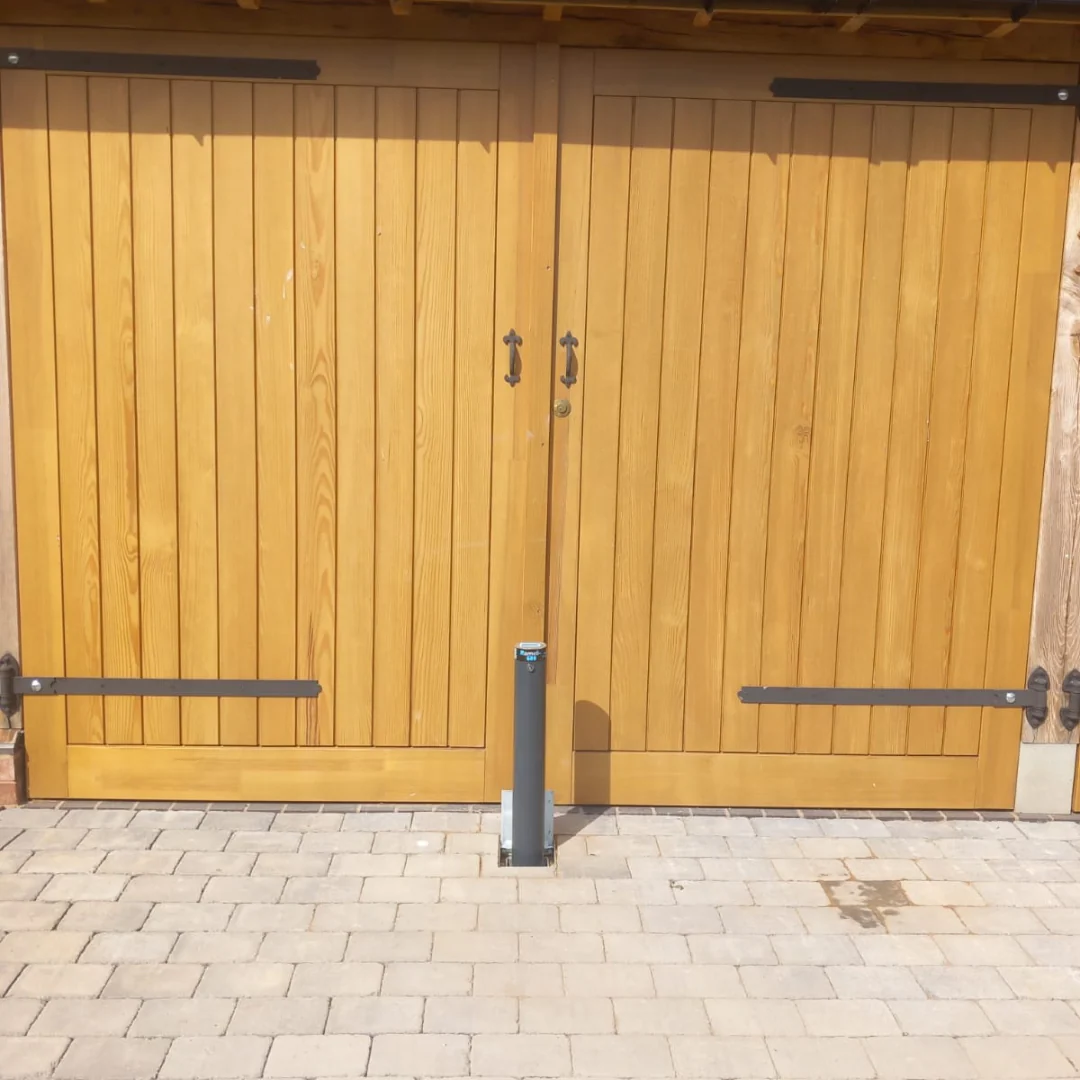 Ramco 600 Anthracite Grey Bollard Fully Installed For You - Image 3