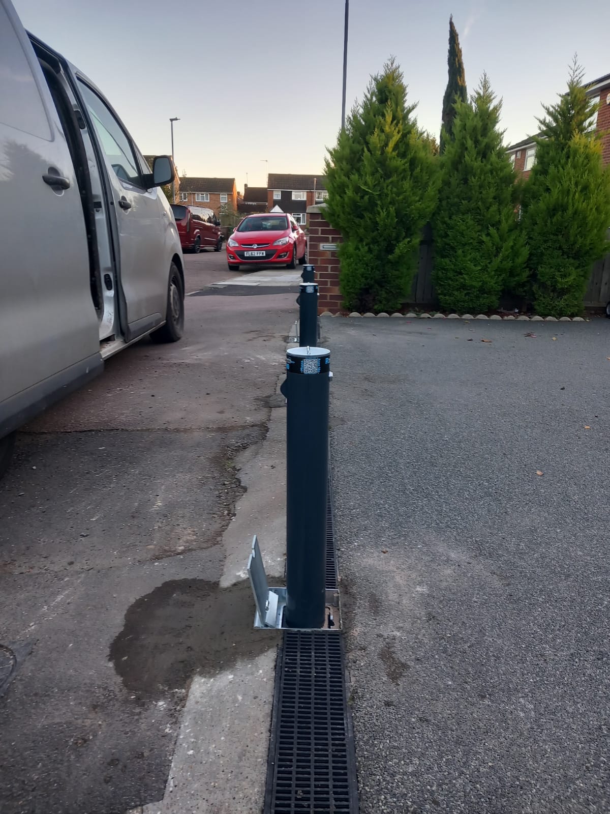 Ramco 600 Anthracite Grey Bollard Fully Installed For You - Image 9