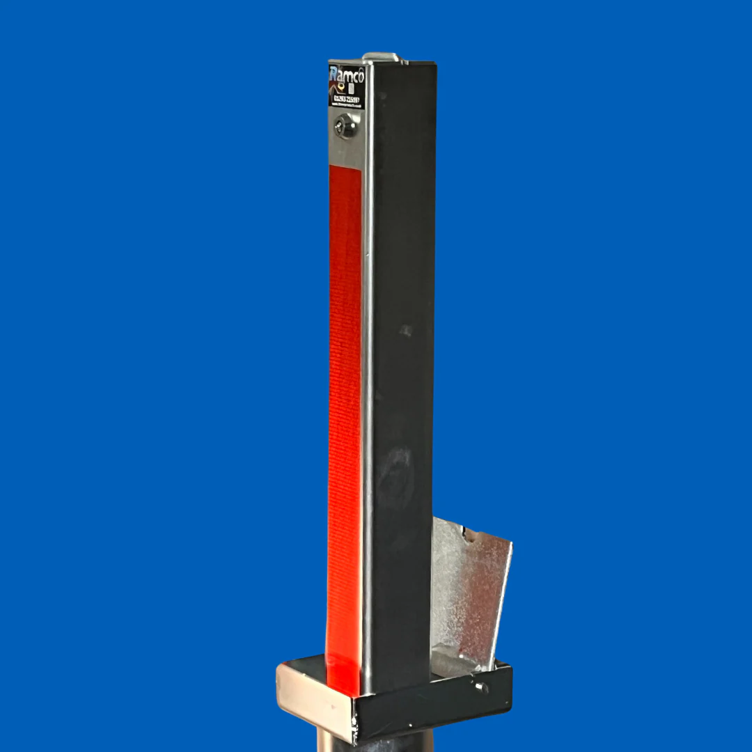 Ramco 70 Driveway Security Bollard Parking Post With Protective Lid - Image 3