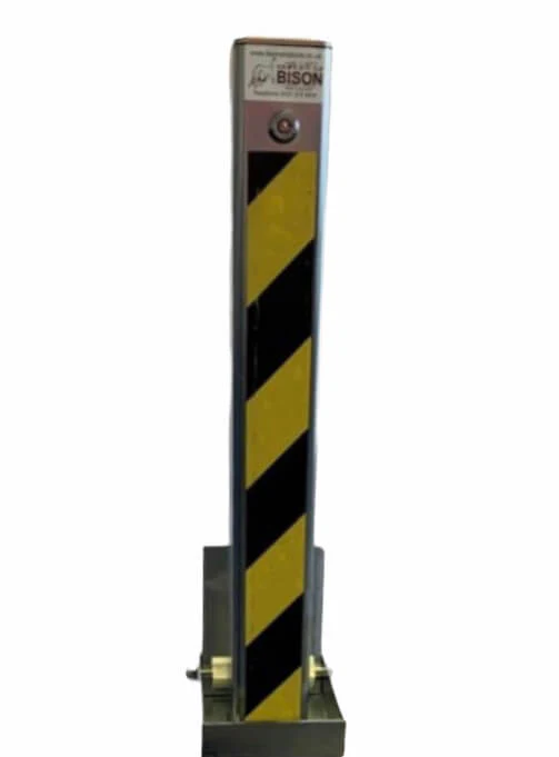 Ramco 70 Driveway Security Bollard Parking Post With Protective Lid - Image 8